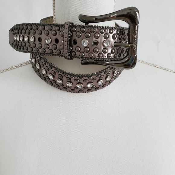 Guess studded rhinestone belt SZ Large